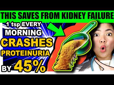 1 tsp Flush Out PROTEINURIA Overnight! #1 Best FOOD for Kidneys Revealed