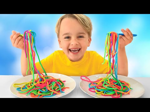 كريس وأصدقاؤه يتعلمون الطبخ - قصص مفيدة للأطفال!