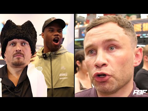 “USYK KNOWS…” – CARL FRAMPTON HONEST OLEKSANDR USYK VS DANIEL DUBOIS TAKE, TYSON FURY RETURN