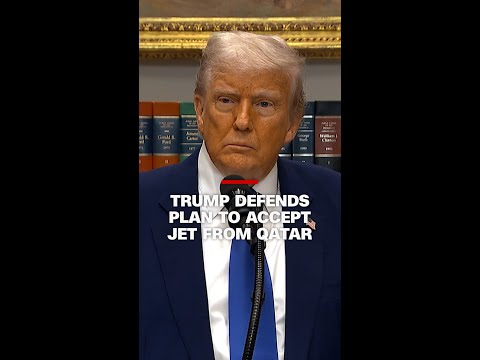 Trump defends plan to accept jet from Qatar
