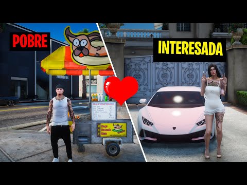 Me hago pasar por Vendedor de HOTDOGS para Enamorar a una CHICA en Gta RP