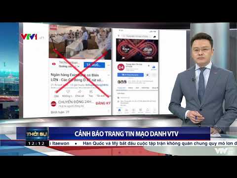 Cảnh báo trang tin mạo danh VTV đưa tin thất thiệt | VTV24