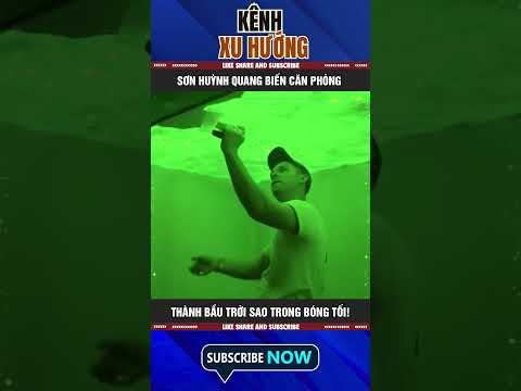 SƠN HUỲNH QUANG BIẾN CĂN PHÒNG THÀNH BẦU TRỜI SAO TRONG BÓNG TỐI!