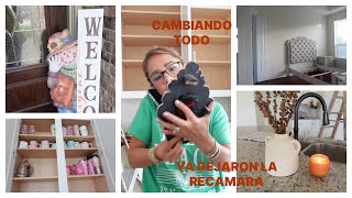 MI VIDA SIN EL... CAMBIANDO COSAS A LA CASA.. LLEGO LA RECAMARA.. ASI VA QUEDANDO.