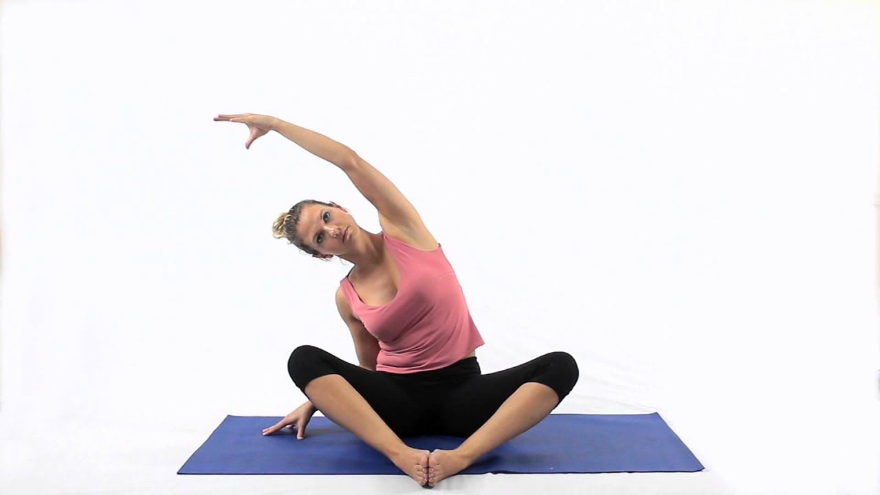 Image Flexion latérale assise