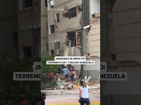 Así fue el fuerte terremoto de 7.1 que remeció Venezuela | El Comercio