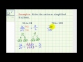 Simplifying Ratios and Fractions