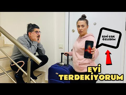 İZZETE' EVİ TERK EDİYORUM ŞAKASI YAPTIM ! ŞOK OLDU !  İSİMLERİNİZİ OKUDUM OYUNA GEL