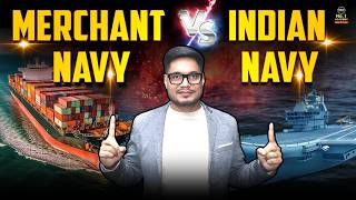 Merchant Navy vs Indian Navy | Difference Between Merchant Navy and Indian Navy | Full Comparison