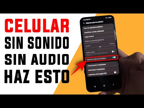 📳 PORQUE MI CELULAR NO SE ESCUCHA NO TIENE SONIDO - No se Escucha el Audio - 6 Soluciones