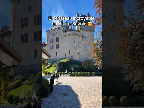 Le château qui a inspiré La Belle au Bois Dormant 🏰😍 #annecy #hautesavoie #disney #france #shorts