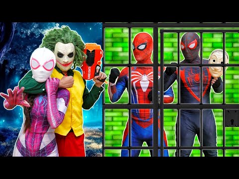 ¡El JOKER se disfraza de superhéroe y secuestra a Spider-Man! - SuperHero TV