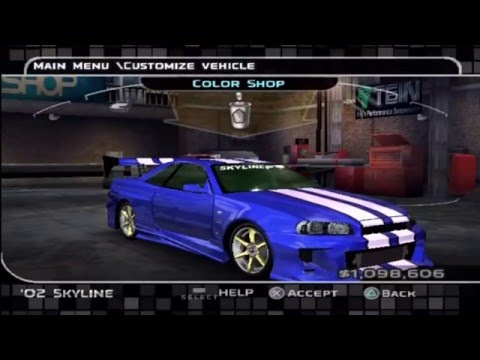 Midnight club dub edition nissan skyline #7