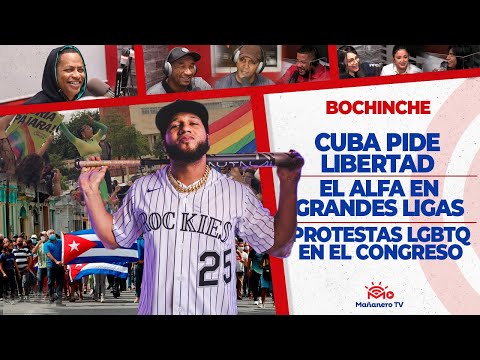 CUBA PIDE LIBERTAD - TOKISCHA Y LA COMUNIDAD EN PROTESTA - EL ALFA EN GRANDES LIGAS