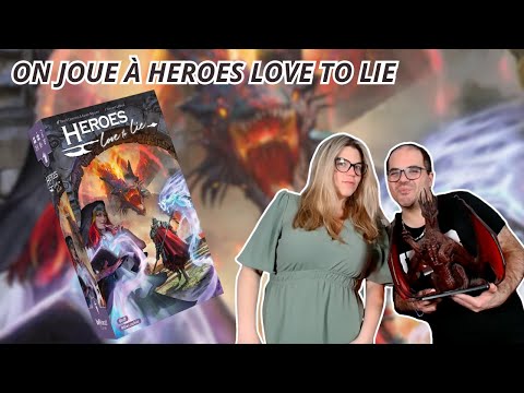 { Règles Et Partie } ON JOUE À HEROES LOVE TO LIE | Jeu De Société | Unfriendly Games