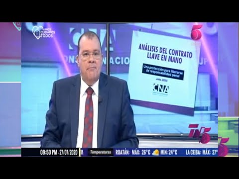 Compra de hospitales móviles por INVEST-H son una violación al estado