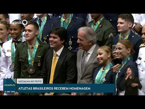 Pan-Americano: atletas brasileiros recebem homenagem | Stadium