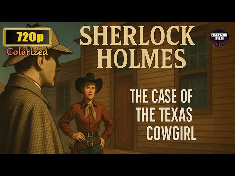 Sherlock Holmes: The Case of the Texas Cowgirl (1954) | Colorized 720p Classic