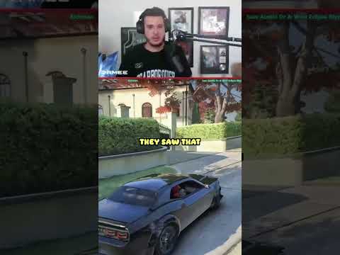 CLEANEST Escape from the Cops in GTA RP #shorts #changgang #gtarp