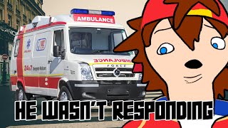Kenji's brother had to go to the E.R
