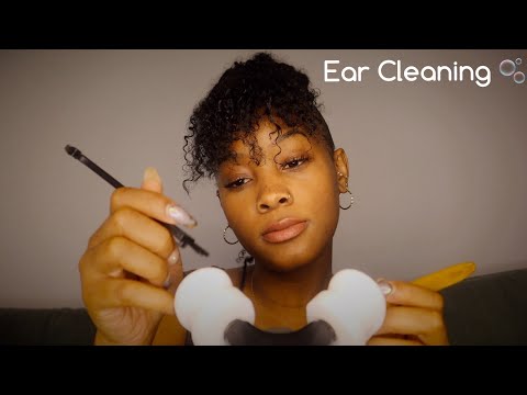 ASMR | TINGLY EAR CLEANING 🫧