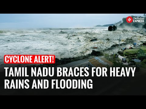 YouTube video thumbnail: Cyclone to Hit Tamil Nadu Coast: Extreme Rainfall & Flooding Expected