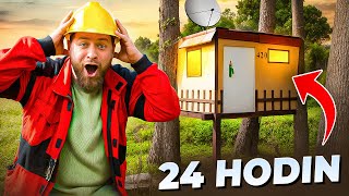 Postavil jsem DŮM NA STROMĚ za 24 HOD! *Dětský sen*