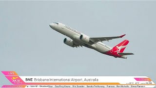 🔴 LIVE BRISBANE AIRPORT Plane Spotting WEEKDAY SHOW