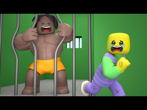 ROBLOX Brookhaven 🏡RP - FUNNY MOMENTS: Evil Muscular Prisoner | Roblox Animation