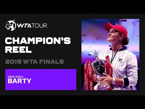 Ashleigh Barty's HISTORIC 2019 WTA Finals title run! π