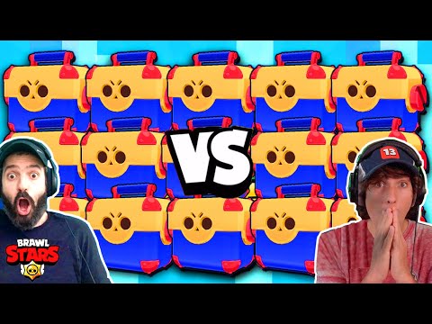 ON A EU BEAUCOUP TROP DE CHANCE dans ce BATTLE PACK OPENING de MEGA BOITES contre BFA Brawl Stars !
