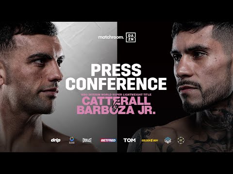 Jack Catterall Vs Arnold Barboza & Undercard Final Press Conference