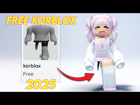 HOW TO GET FREE KORBLOX IN 2025! (TUTORIAL)