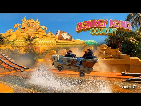 NEW! Donkey Kong Country in REAL Life - Full Land Tour at Universal Studios 2025