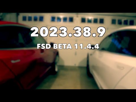 Tesla Software Update 2023.38.9 | FSD Beta 11.4.4 | Single Pull!
