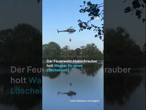Helikopter-Absturz bei Löscheinsatz in Frankreich | DW Nachrichten
