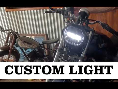XJ650 headlight upgrade