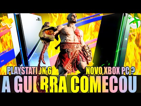 PS6 E NOVO XBOX PC ANUNCIADO + VAZAMENTO DA PS PLUS JULHO E NOVO RED DEAD NO PS5!