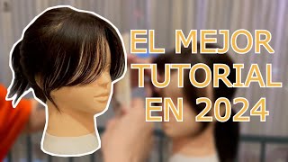 ¿Flequillo Cortina en Casa？💇‍♀️ TUTORIAL Paso a Paso para un Resultado Professional