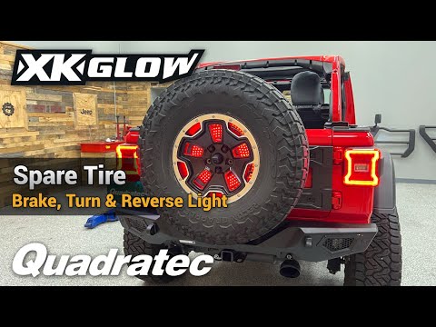 Light Up Your Spare Tire with the XKGLOW 5th Wheel Light for the Jeep Wrangler TJ, JK, & JL