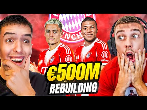 VELIKI BAYERN MINHEN 500M REBUILDING! *IDZO VS VEKI!* FC25