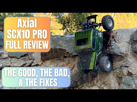 Axial SCX10 Pro LCG Comp Crawler Full Review - strengths, weakness and upgrades