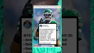 Garrett Wilson is the only one that stayed #americanfootball #nfl #usa