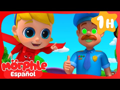 Mila Súper-Heroína persigue a Robofreeze | 🎈 Morphle 📺 TV para niños 📺 Caricaturas, dibujos