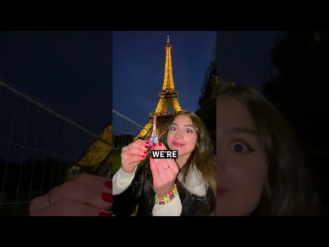I COVERED the Eiffel Tower in STICKERS?! That’s Crazy! 🗼✨