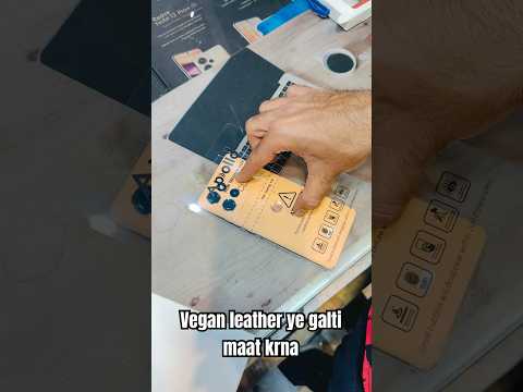 Vegan leather ye galti kabhi maat krna | moto edge 50 full body 360 protection | #shorts