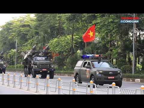 Hình ảnh đẹp diễu binh, diễu hành của đoàn xe khí tài quân sự - Kỷ niệm 80 năm Quốc Khánh 2/9/2025