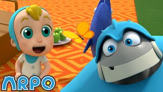 Bugs, Squirrels & Fish? Park Day Gone Wild! 🐛🐿️🐟| Baby Daniel and ARPO The Robot
