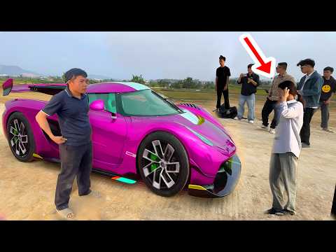 FULL :Daughter Was Bullied For Being Poor. Father Determined To Build A Supercar From An Old Toyota.