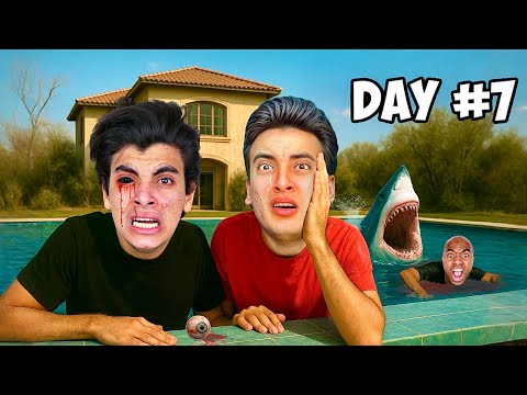 آخر واحد يطلع من المسبح يفوز !! 😰مقلب  في الحسن || و المقلب قلب حقيقه 😱(مؤثر) 💔😭